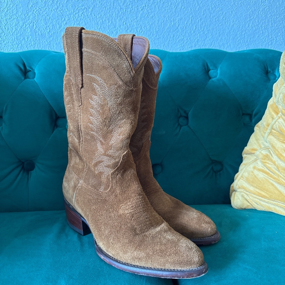 TECOVAS JOSIE SIENNA SUEDE 9.5